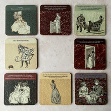 Load image into Gallery viewer, Romeo & Juliet reader humour coaster