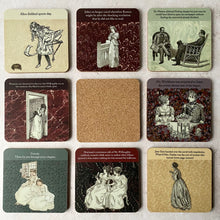 Load image into Gallery viewer, Romeo & Juliet reader humour coaster