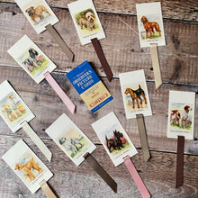 Load image into Gallery viewer, Dog (Observer's Picture Cards) repurposed bookmark.