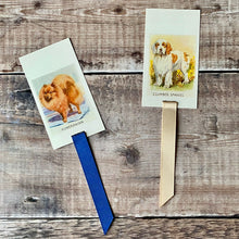 Load image into Gallery viewer, Dog (Observer's Picture Cards) repurposed bookmark.