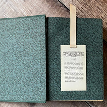 Load image into Gallery viewer, Animal (Observer's Picture Cards) repurposed bookmark.