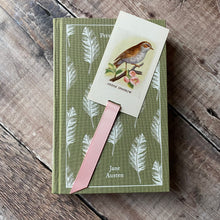 Load image into Gallery viewer, Bird (Observer's Picture Cards) repurposed bookmark.
