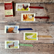 Load image into Gallery viewer, Bird (Observer's Picture Cards) repurposed bookmark.