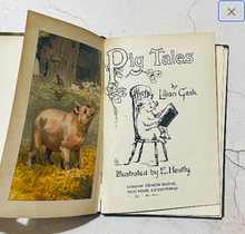 Load image into Gallery viewer, Pig Tales by Lilian Gask childrens' book