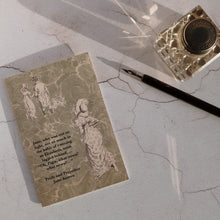 Load image into Gallery viewer, What news?  Pride and Prejudice quotation card.