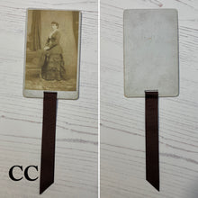 Load image into Gallery viewer, Bookmark made from a Victorian Carte de Visite
