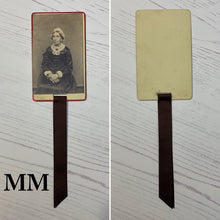 Load image into Gallery viewer, Bookmark made from a Victorian Carte de Visite