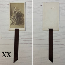 Load image into Gallery viewer, Bookmark made from a Victorian Carte de Visite