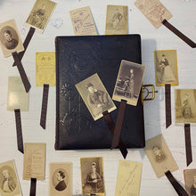 Load image into Gallery viewer, Bookmark made from a Victorian Carte de Visite