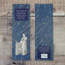 Load image into Gallery viewer, Bookmark. Juliet no longer cared wherefore Romeo might be after the shocking revelation that he did not like to read.
