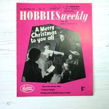 Load image into Gallery viewer, 1960 vintage Hobbies Weekly magazines. Craft/diy projects with templates and instructions.