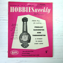 Load image into Gallery viewer, 1960 vintage Hobbies Weekly magazines. Craft/diy projects with templates and instructions.