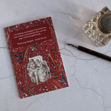 Load image into Gallery viewer, Wuthering Heights (Emily Brontë) quotation card.  Catherine teaches Hareton to read.  Special offer price.