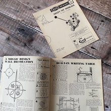Load image into Gallery viewer, 1960 vintage Hobbies Weekly magazines. Craft/diy projects with templates and instructions.