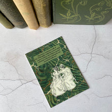 Load image into Gallery viewer, Sense and Sensibility humorous postcard featuring Jane Austen's characters Elinor & Marianne Dashwood.