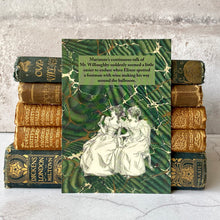 Load image into Gallery viewer, Sense and Sensibility humorous postcard featuring Jane Austen's characters Elinor & Marianne Dashwood.