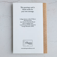 Load image into Gallery viewer, Jane Eyre (Charlotte Brontë) book lender humour card.