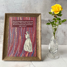 Load image into Gallery viewer, Print (A5).  Jane Eyre book lender humour.
