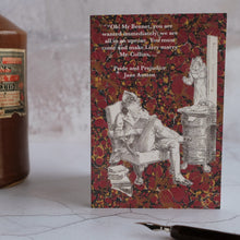 Load image into Gallery viewer, Oh! Mr Bennet, ...  Pride and Prejudice quotation card.