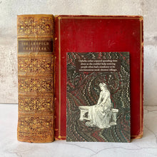 Load image into Gallery viewer, Ophelia spending time alone Shakespearean literary insult humour postcard.