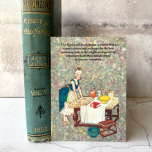 Load image into Gallery viewer, The Queen of Hearts social media/baking humour postcard.