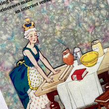 Load image into Gallery viewer, The Queen of Hearts social media/baking humour postcard.