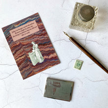 Load image into Gallery viewer, Juliet's disappointment with Romeo literary humour postcard.