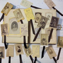 Load image into Gallery viewer, Bookmark made from a Victorian Carte de Visite