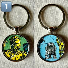 Load image into Gallery viewer, The Empire Strikes Back Star Wars Annual Keyring 1980