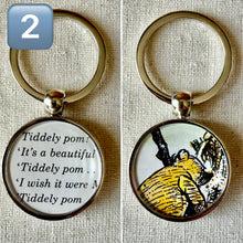 Load image into Gallery viewer, Winnie The Pooh keyring "The House At Pooh Corner" 1987