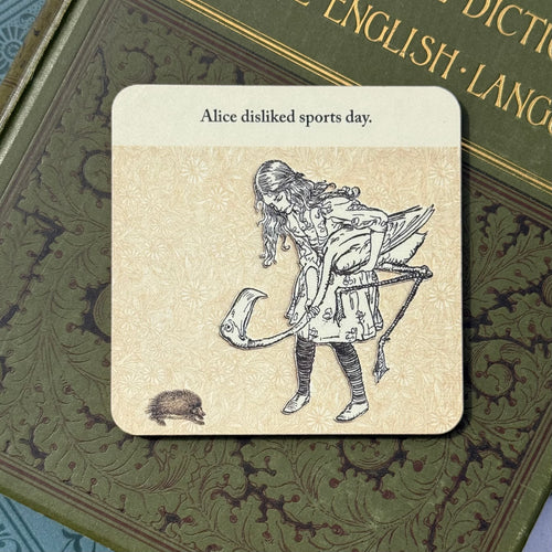 Alice disliked sports day Coaster (first version)