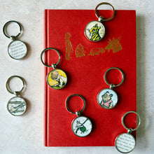 Load image into Gallery viewer, Winnie The Pooh keyring "The House At Pooh Corner" 1987