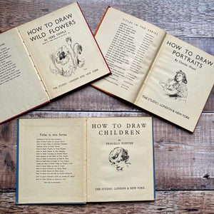 How To Draw books from the studio series 1940s editions (sold individually)