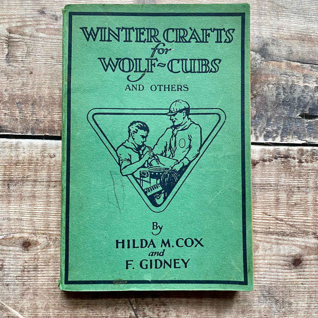 Winter Crafts for Wolf Cubs 1930