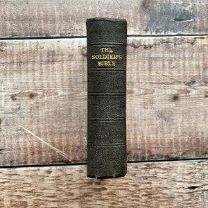 The Soldier's Bible with 1928 Royal Berkshire Regiment stamp