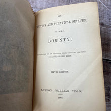 Load image into Gallery viewer, The Mutiny of the Bounty 1869 edition