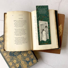 Load image into Gallery viewer, Marianne Dashwood bookmark.  Cracked book spine book lover humour.  Jane Austen - Sense and Sensibility.