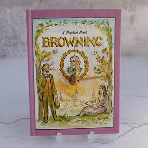 Robert Browning poetry book clock.