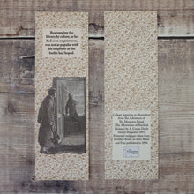 Load image into Gallery viewer, Bookshelf layout humour bookmark featuring a Sherlock Holmes illustration.
