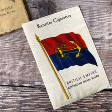 Load image into Gallery viewer, Cigarette silks Flags of the British Empire series Kensitas Cigarettes