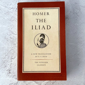 The Iliad by Homer.  Penguin Books paperback.  L14.  1950.