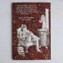 Load image into Gallery viewer, Oh! Mr Bennet quotation card from Pride and Prejudice