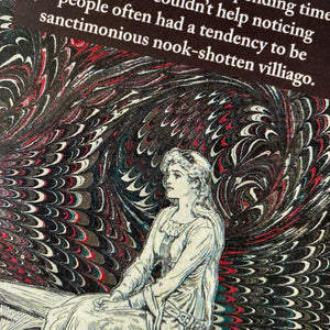 Ophelia spending time alone Shakespearean literary insult humour postcard.