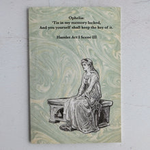 Load image into Gallery viewer, Ophelia quotation card (Hamlet)