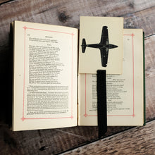 Load image into Gallery viewer, Aircraft recognition card bookmark. Silhouette designs.