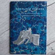 Load image into Gallery viewer, Writer&#39;s Block Sherlock Holmes notebook A5 slimline, lined pages.