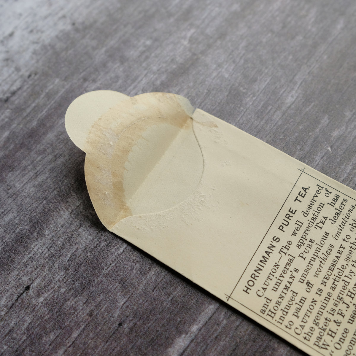 Alternative version Horniman's Pure Tea small paper envelope from a Vi ...